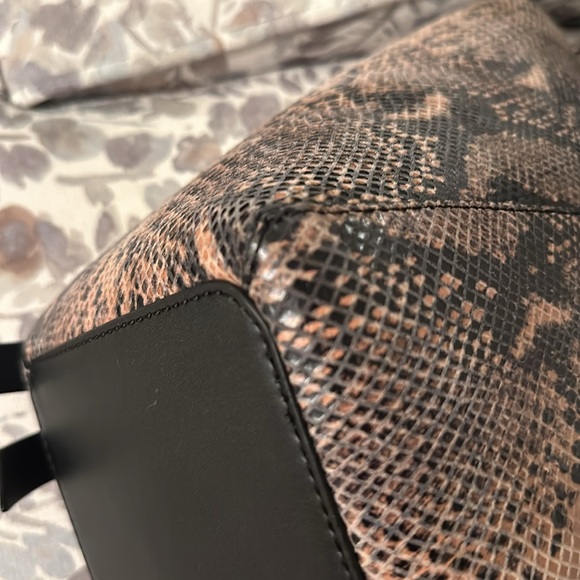All Saints Snake Print Tote - Picture 8 of 9